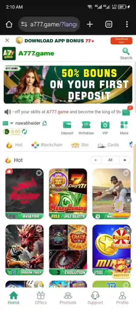 A777 Game