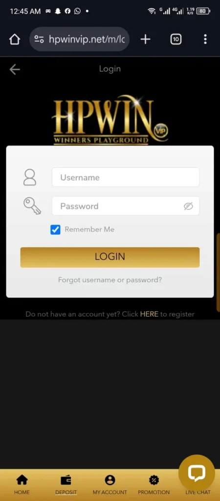 HPWin Casino