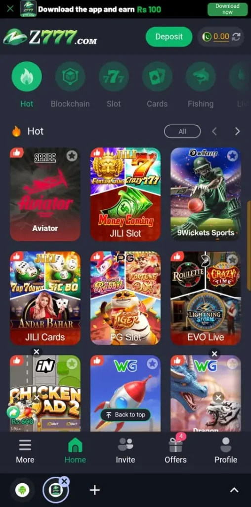 Z777 Game
